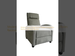 Modern Rumah Single Mewah Teater ruang tamu recliner sofa kursi recliner