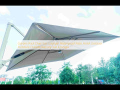 Kursi kolam renang taman Sepi Sun Waterproof Patio Hotel Furnitur luar Balkon Sepi Sun